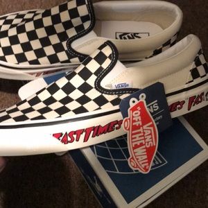 keten vans x fast times 